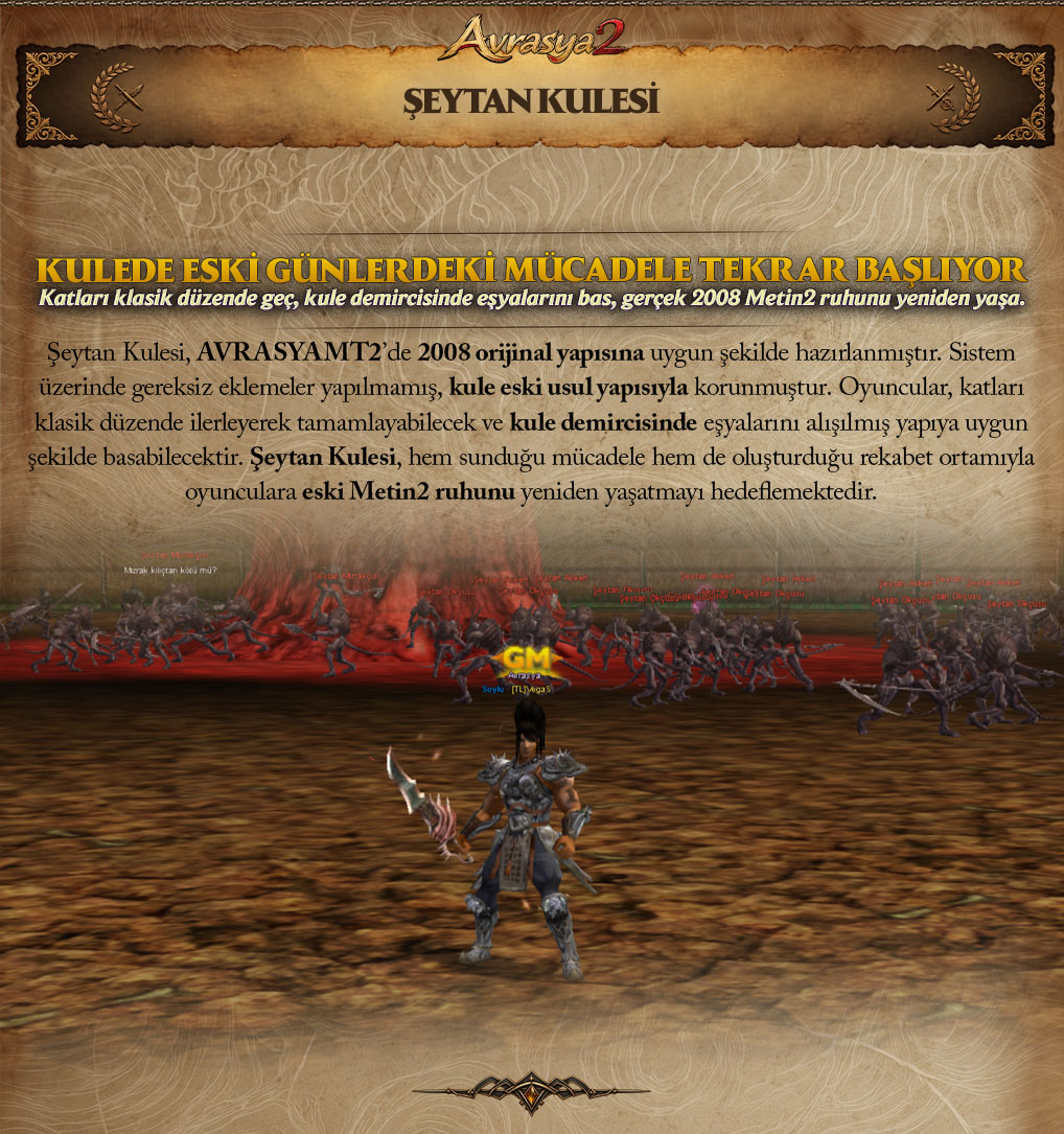 AvrasyaMt2 tanıtım paneli: Şeytan Kulesi